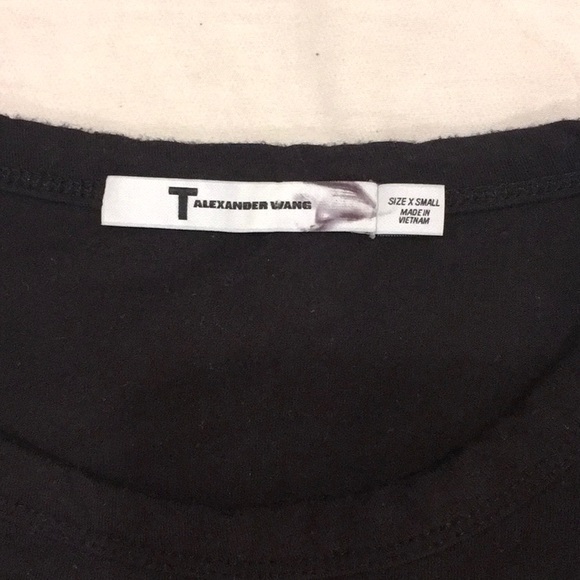 Alexander Wang Womans Black Midi Dress - Picture 6 of 6